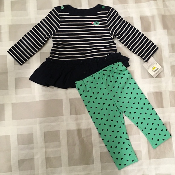 Carter’s baby girl 2 piece set NWT size 9 months. - Picture 5 of 10